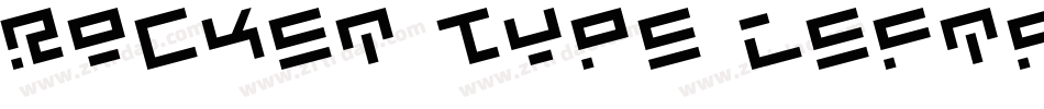 Rocket Type Leftalic字体转换